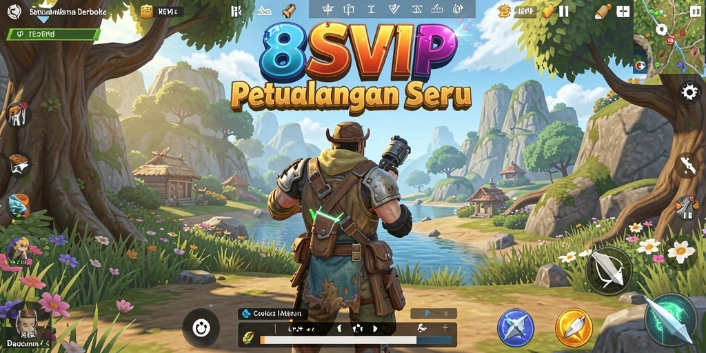 Tampilan gameplay 8SVIP yang menakjubkan dan mendebarkan.