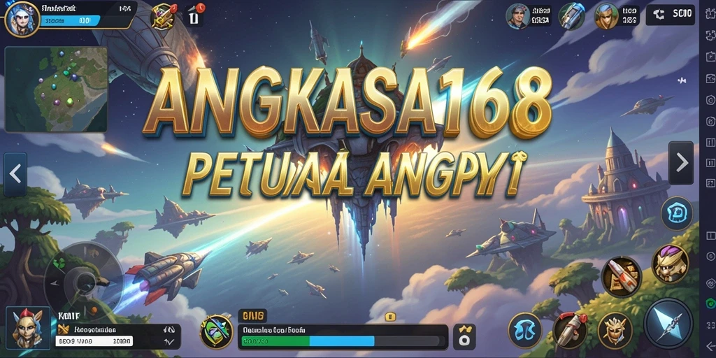 Tampilan menarik dari gameplay ANGKASA168 yang menampilkan petualangan seru di langit.