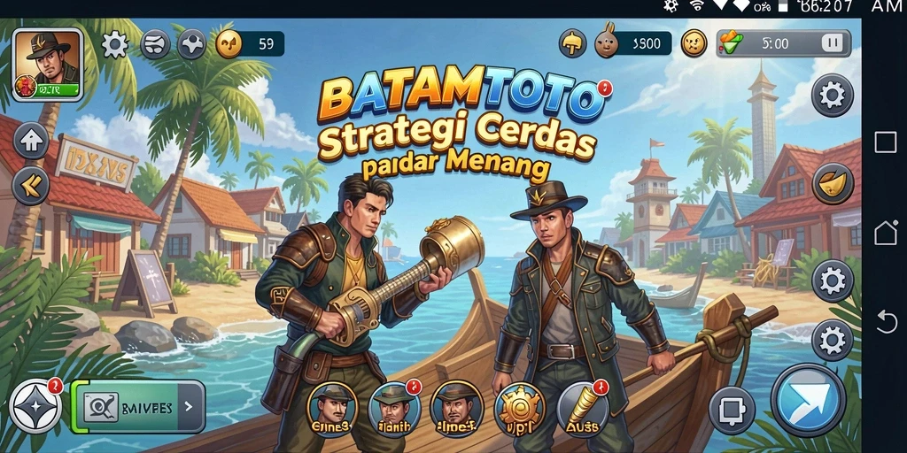 Tampilan gameplay menarik dari BATAMTOTO yang penuh strategi.