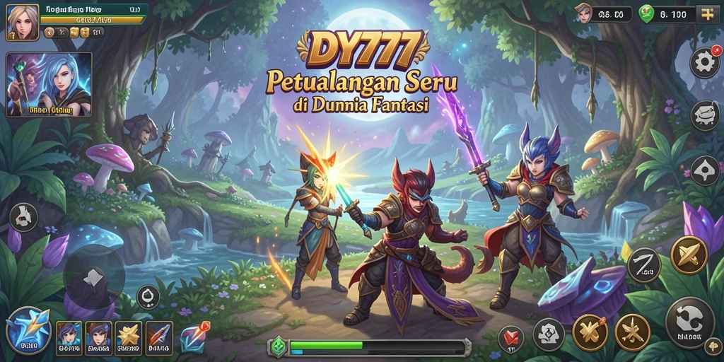 Tampilan gameplay DY777 yang menakjubkan dalam petualangan seru.