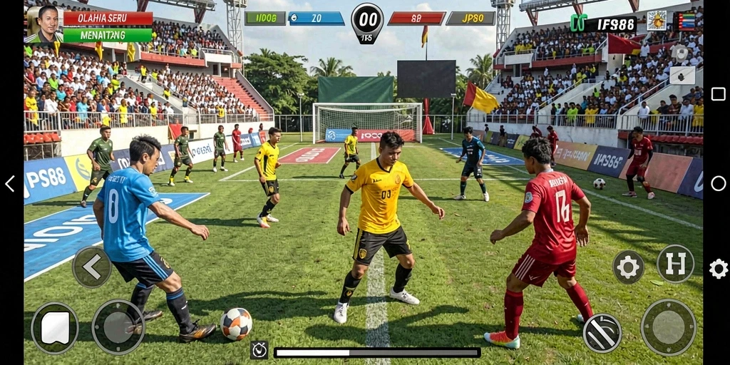 Gameplay menarik dari JPS88 saat pertandingan olahraga.
