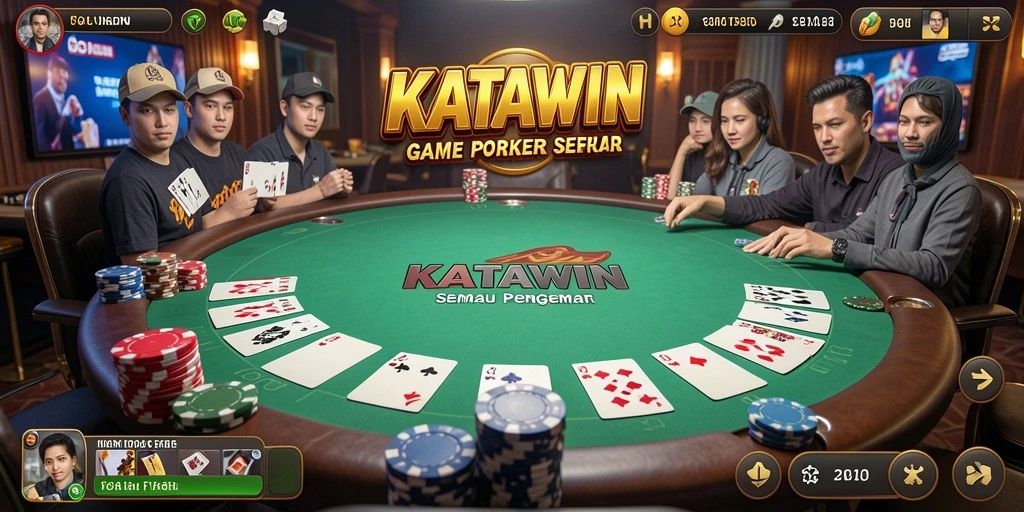 Gameplay seru KATAWIN menghadirkan pengalaman Poker yang luar biasa.