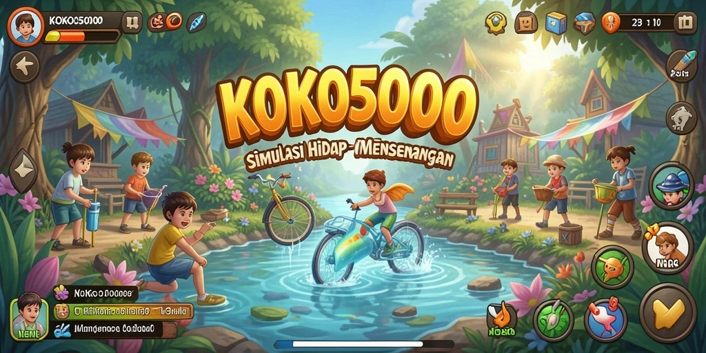 Tampilan gameplay KOKO5000 yang menarik dan interaktif.
