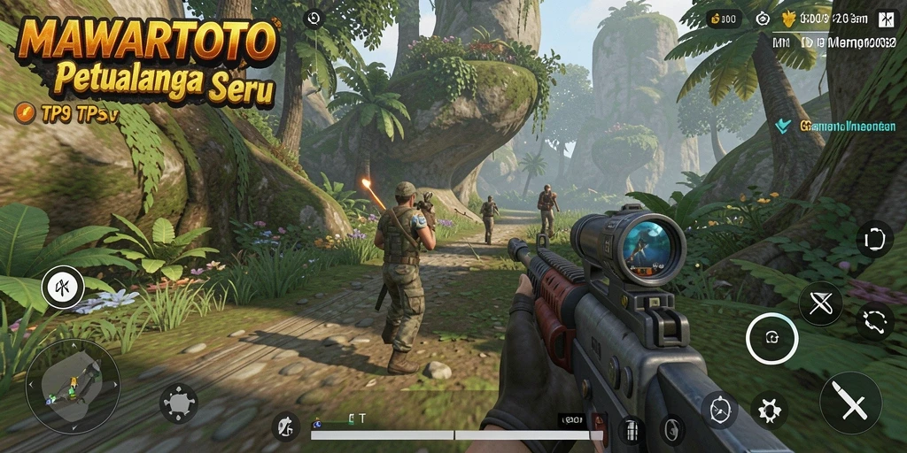 Tampilan menarik dari gameplay seru MAWARTOTO.