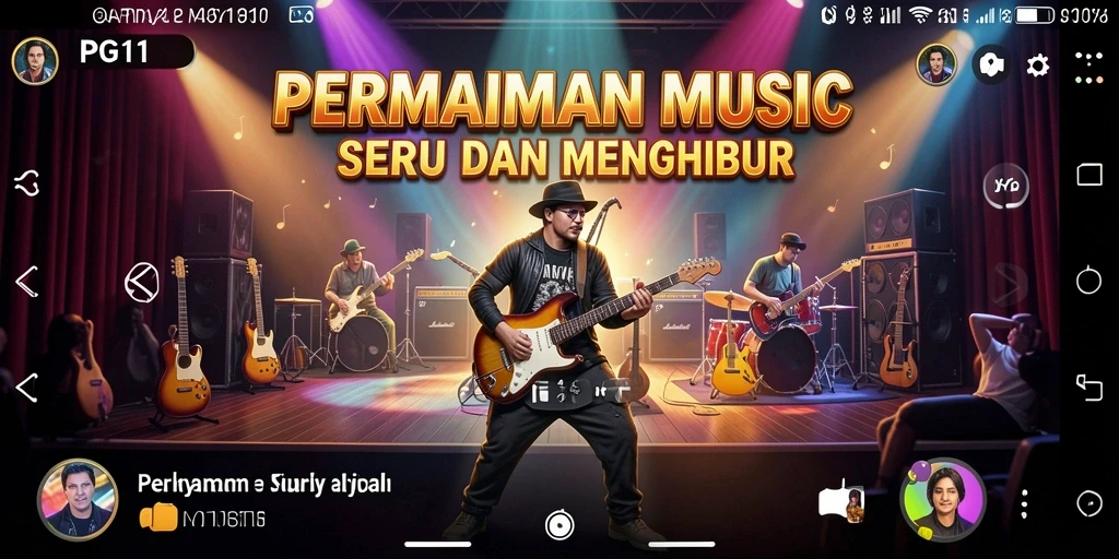 Tampilan gameplay PG11 yang seru dan interaktif.