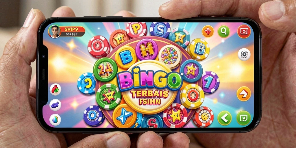 Tampilan gameplay SVIP9 dengan suasana Bingo yang seru.