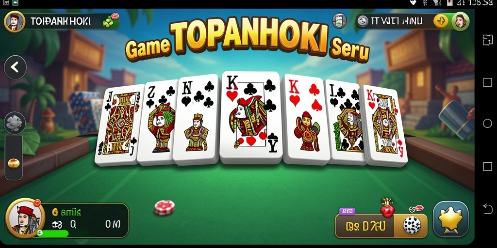 Gameplay menarik dan seru dalam TOPANHOKI.